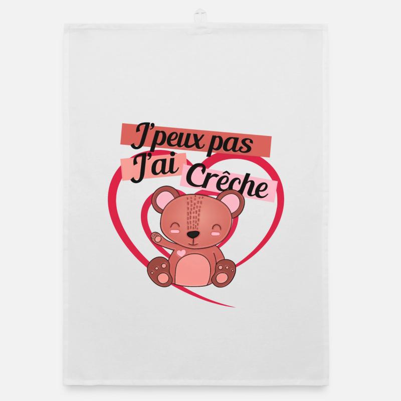 j ai creche Torchon bio