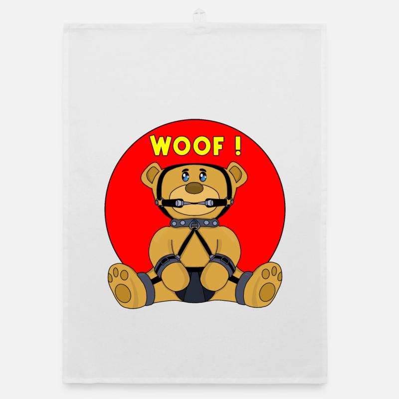 Woof Organic dish towel