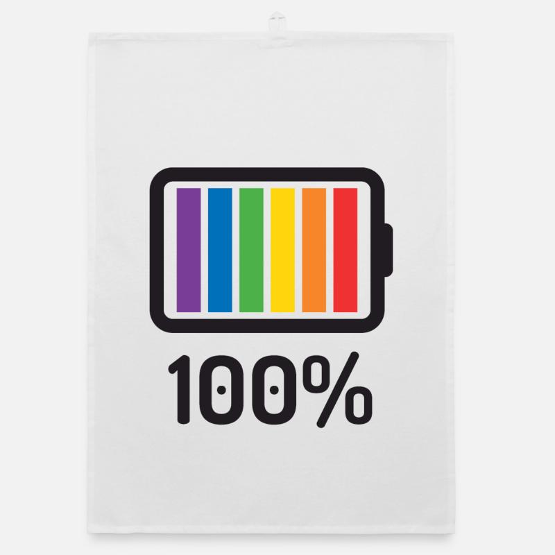 LGBT Pride Monat - 100% queer Organic Geschirrtuch