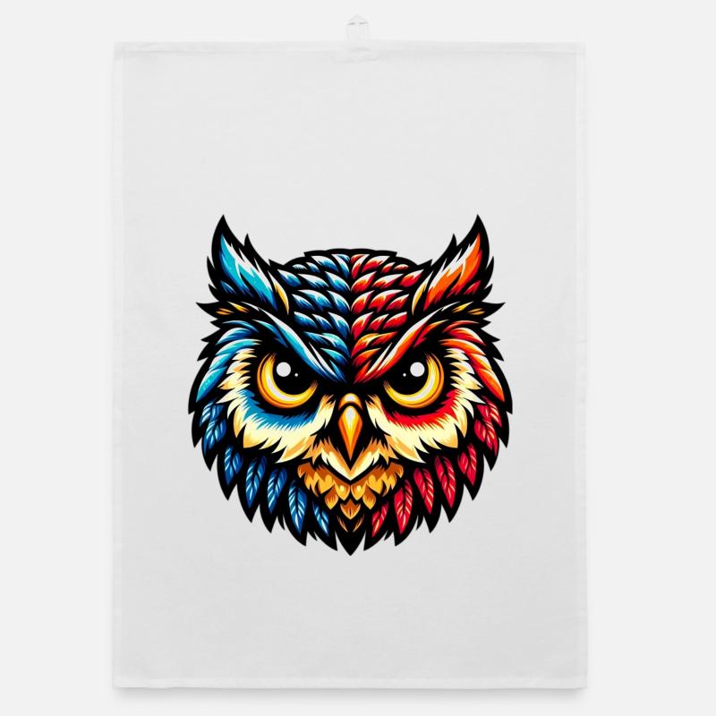 Owl Organic dish towel