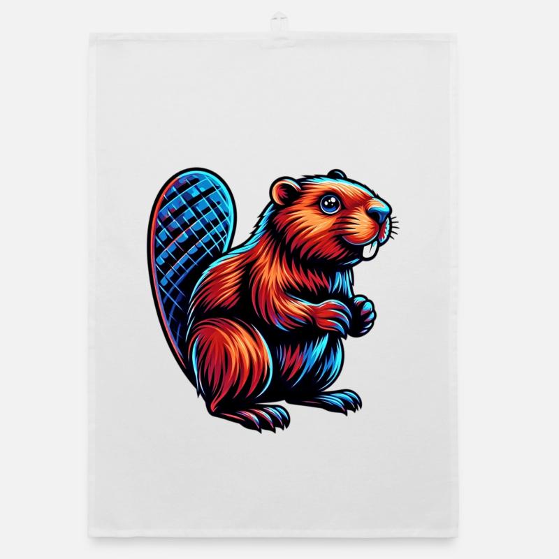 Beaver Organic dish towel