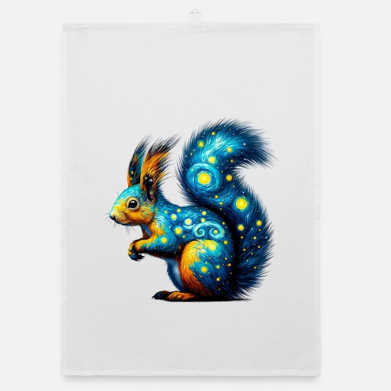 Écureuil Torchon bio