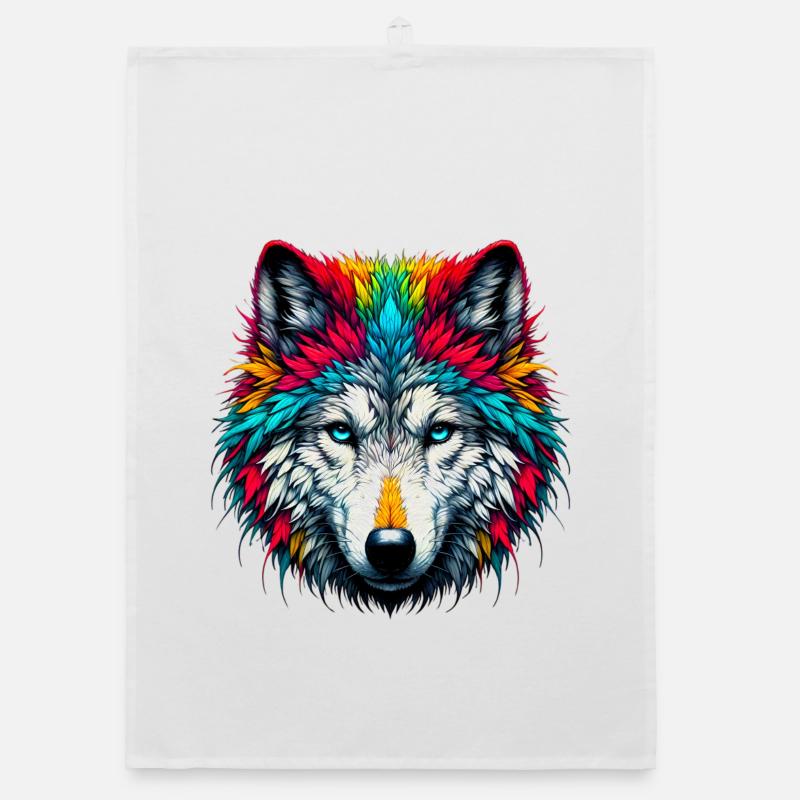Wolf Organic Geschirrtuch