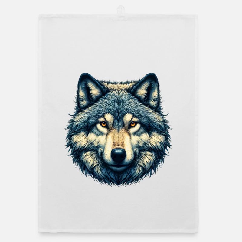 Wolf Organic Geschirrtuch
