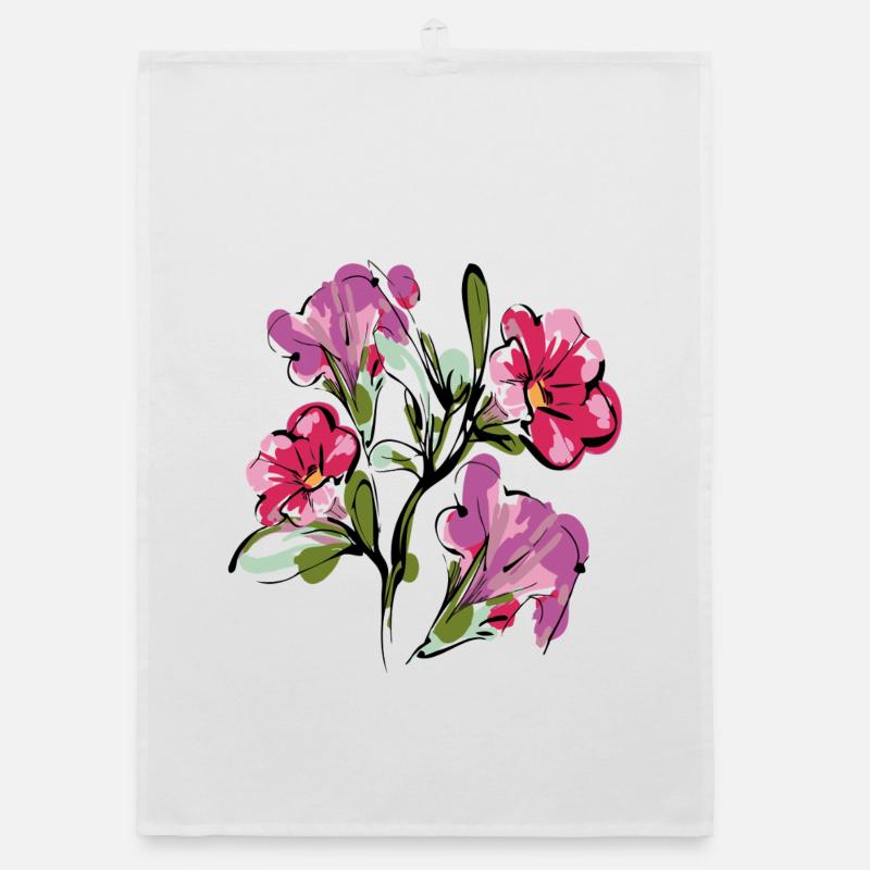 Bouquet Fleurs Torchon bio