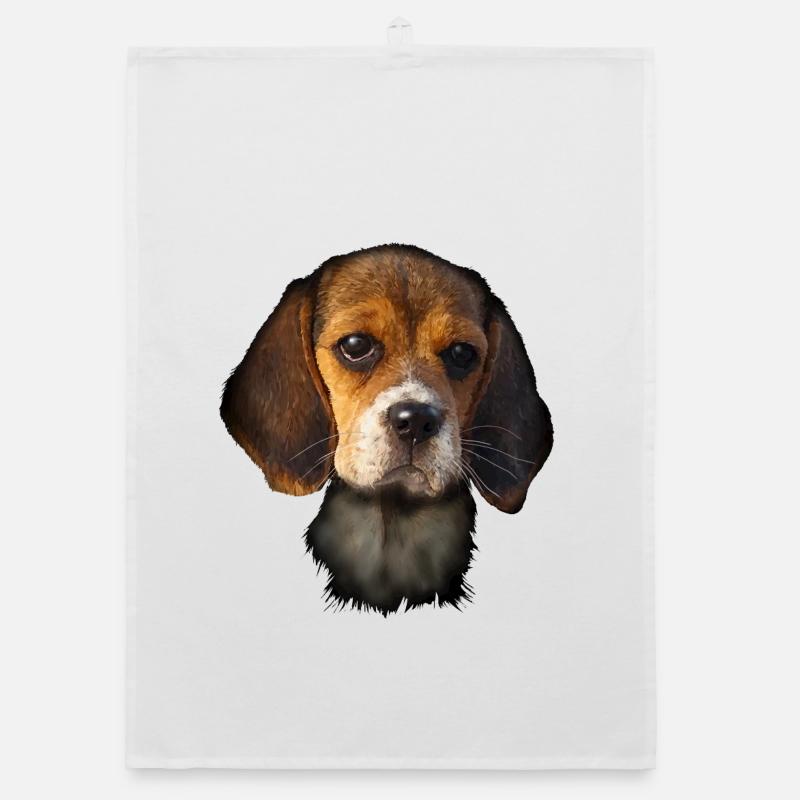 Beagle Organic Geschirrtuch