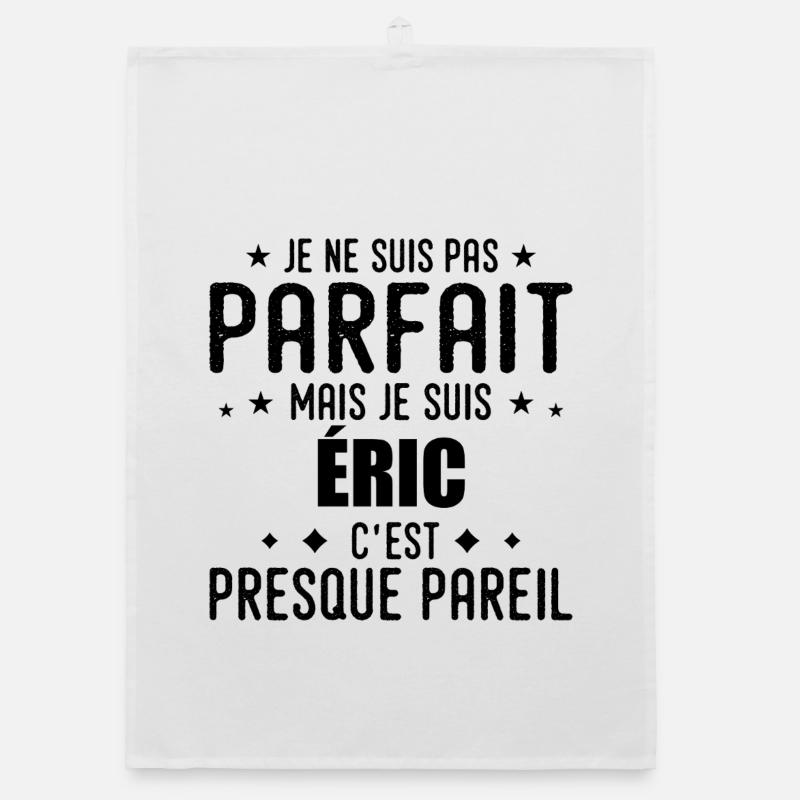 Eric: authentisch, unvollkommen, oberflächlich, perfekt Organic Geschirrtuch