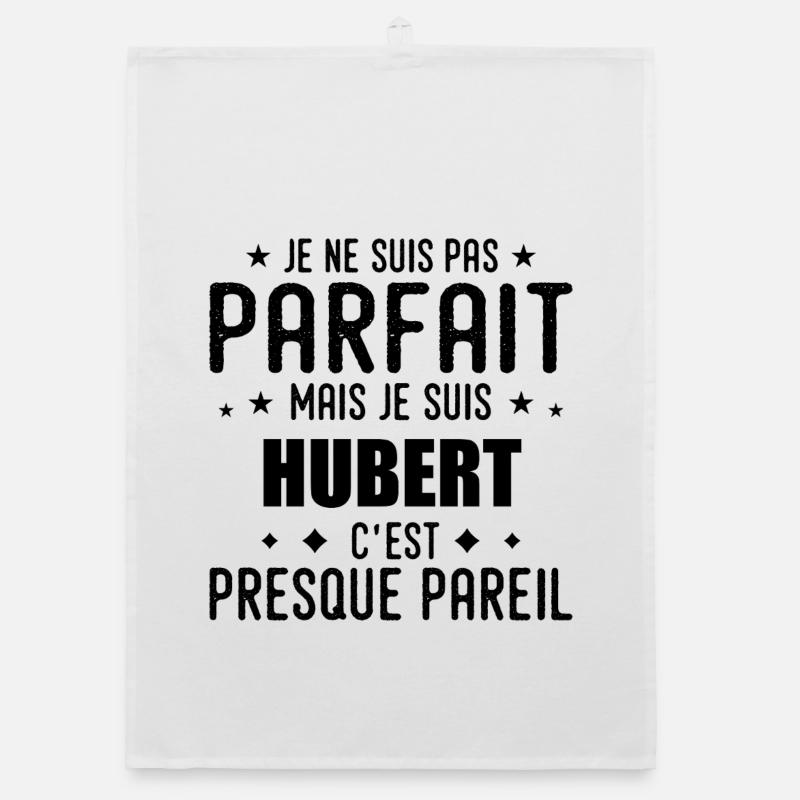 Hubert : authentique, imparfait, top, perfection Torchon bio