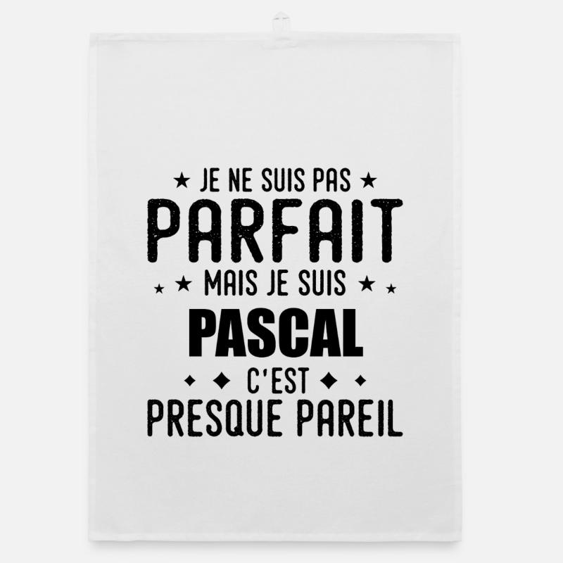 Pascal: authentic, imperfect, top, perfection Organic dish towel