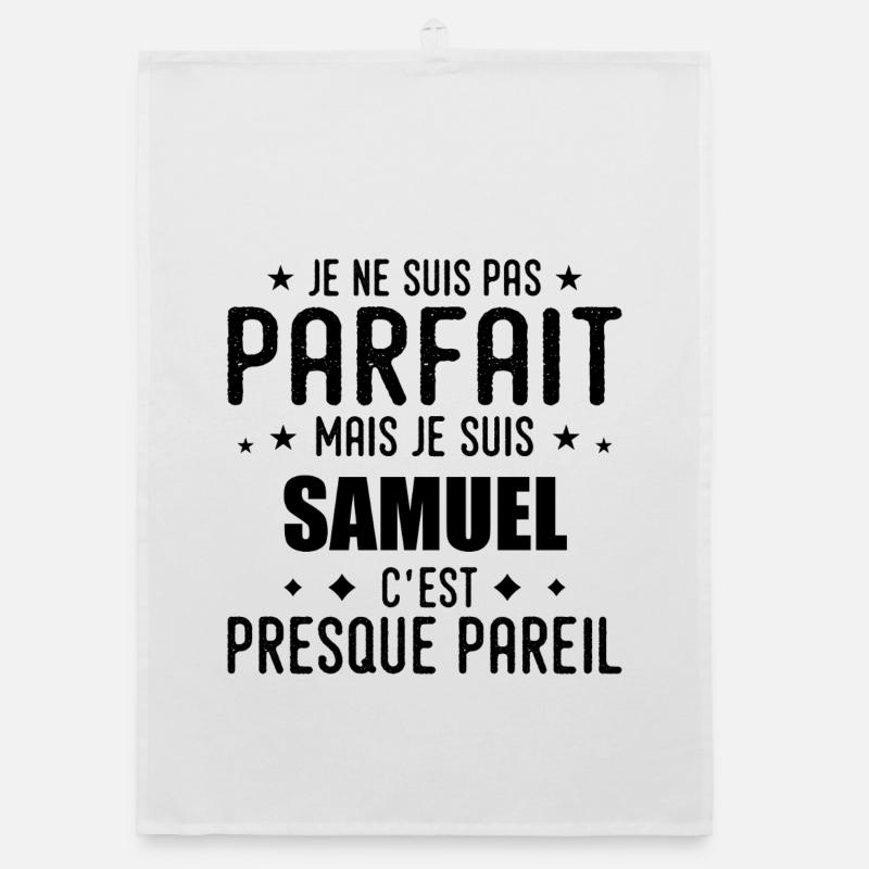 Samuel: authentic, imperfect, top, perfection Organic dish towel