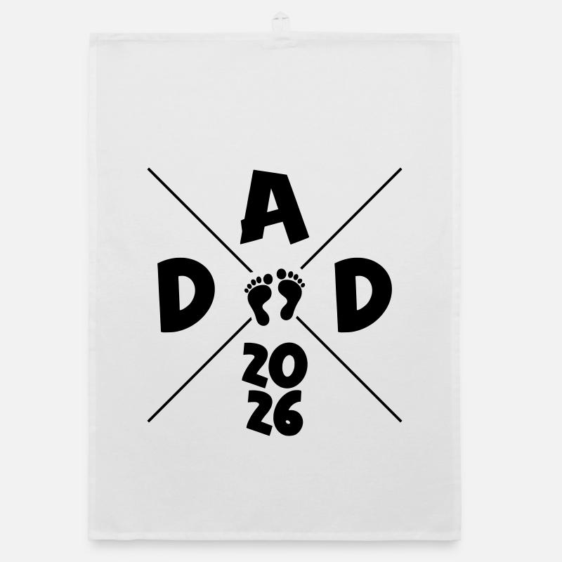 Dad 2026 Organic Geschirrtuch