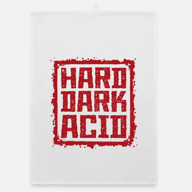 Harte dunkle Säure Organic Geschirrtuch