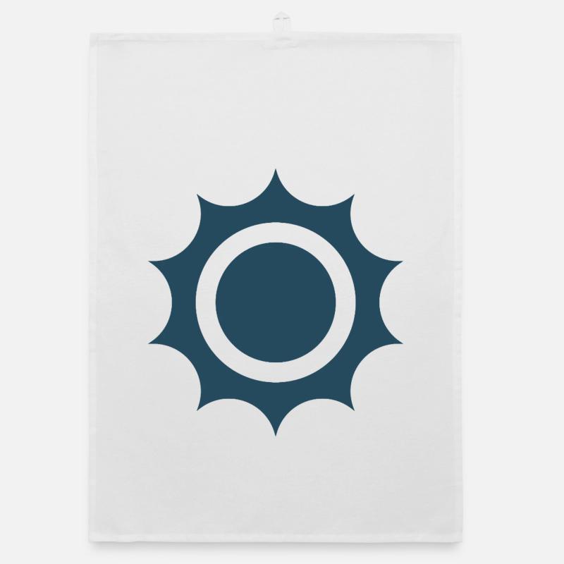 "Solar Energy – Clean Future" Organic dish towel