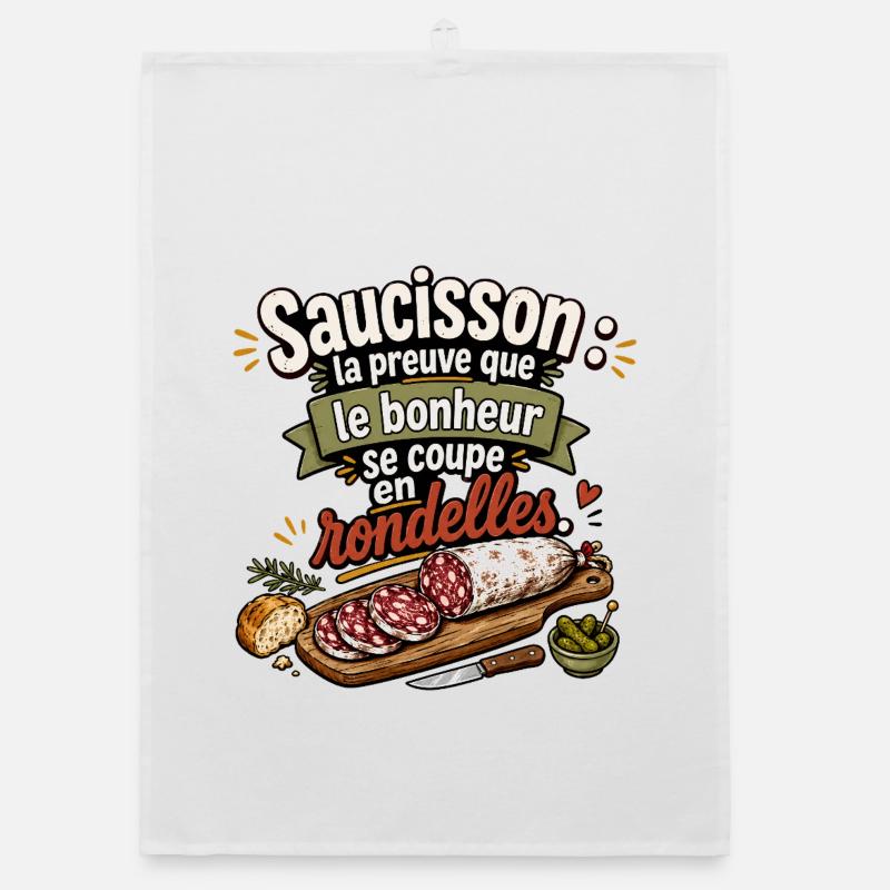 Saucisson bonheur en rondelles Torchon bio