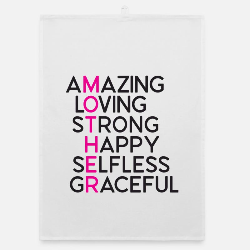 Die beste Mutter aller Zeiten Organic Geschirrtuch