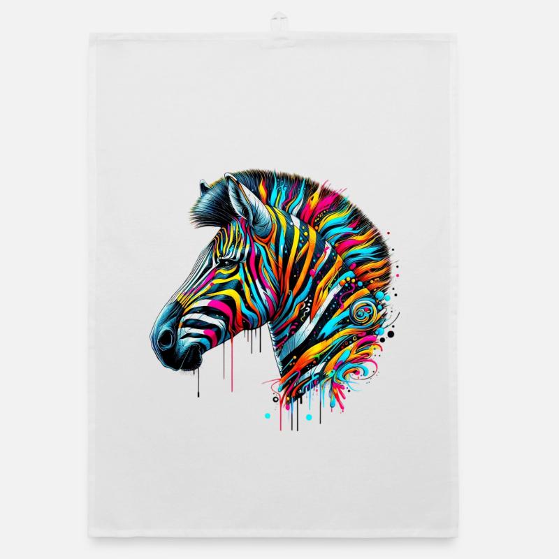 Zebra Organic Geschirrtuch