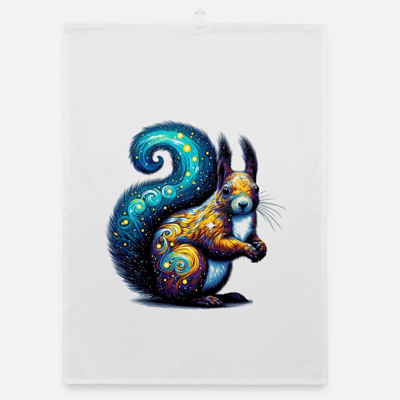 Écureuil Torchon bio