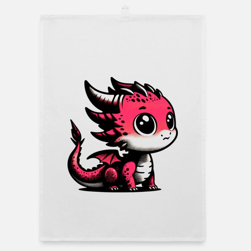 Drache Organic Geschirrtuch