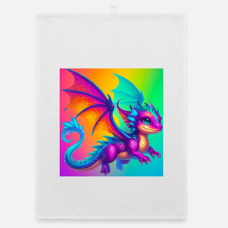dragon Organic dish towel