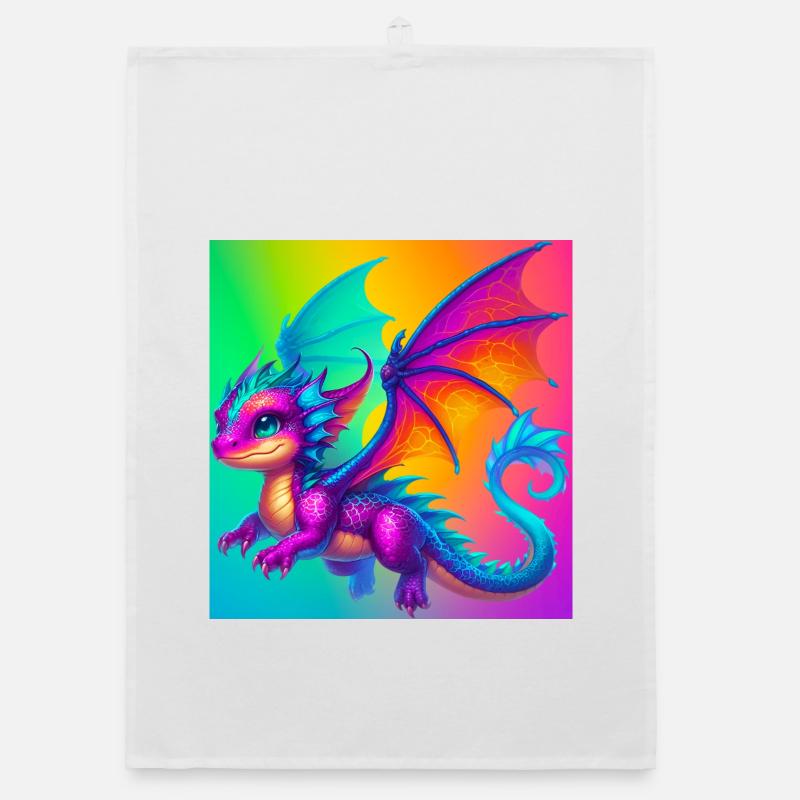 dragon Organic dish towel