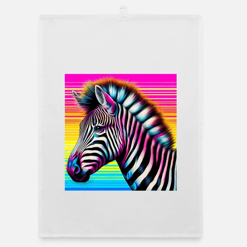 zebra Organic dish towel