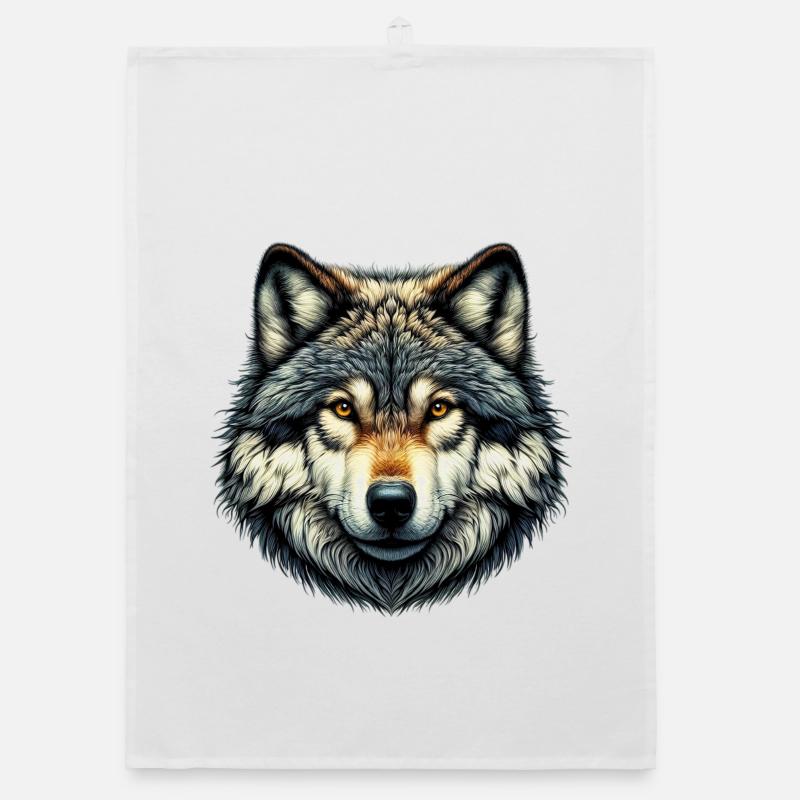 Wolf Organic Geschirrtuch