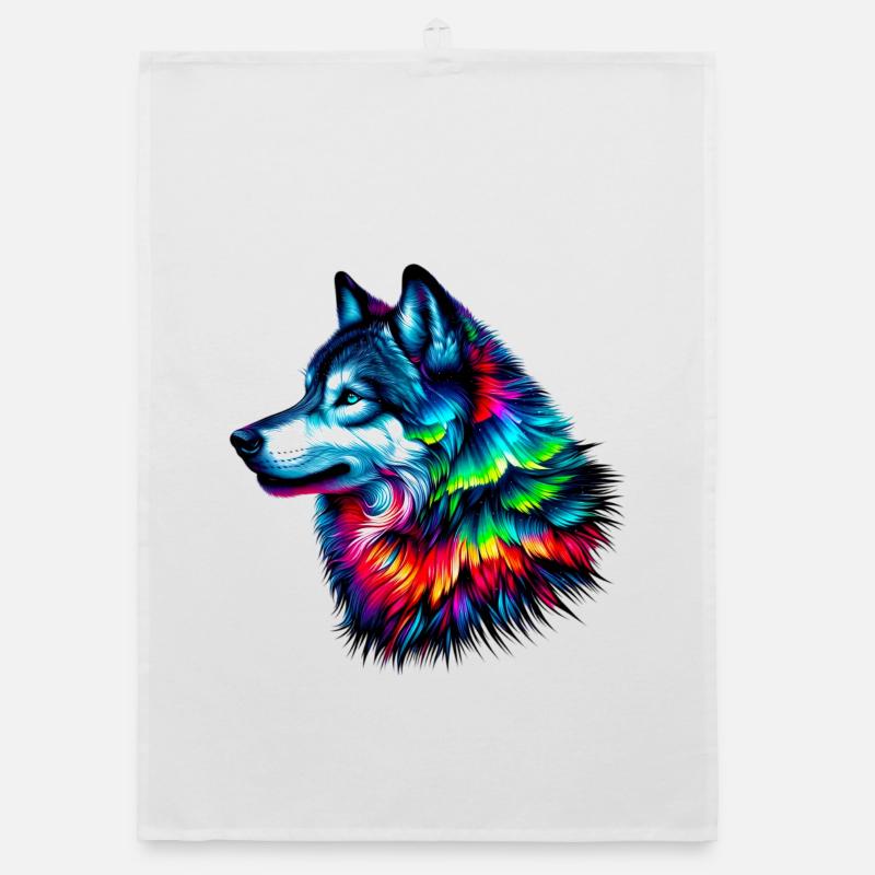 Wolf Organic Geschirrtuch