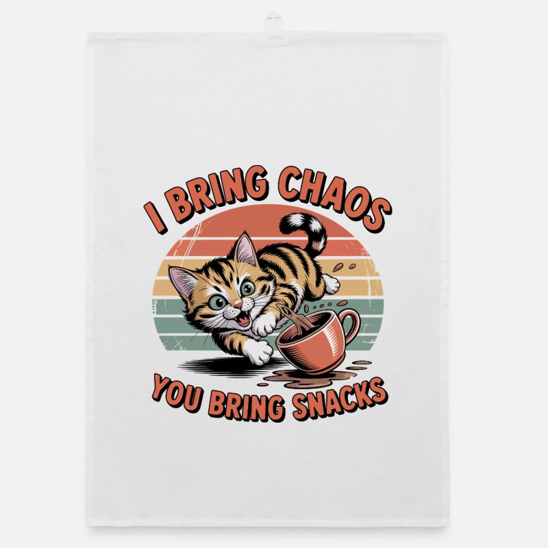 Chat du Chaos et Snacks Torchon bio