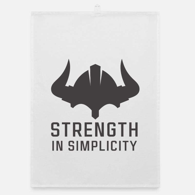 Conception de l’emblème du bouclier de puissance Torchon bio