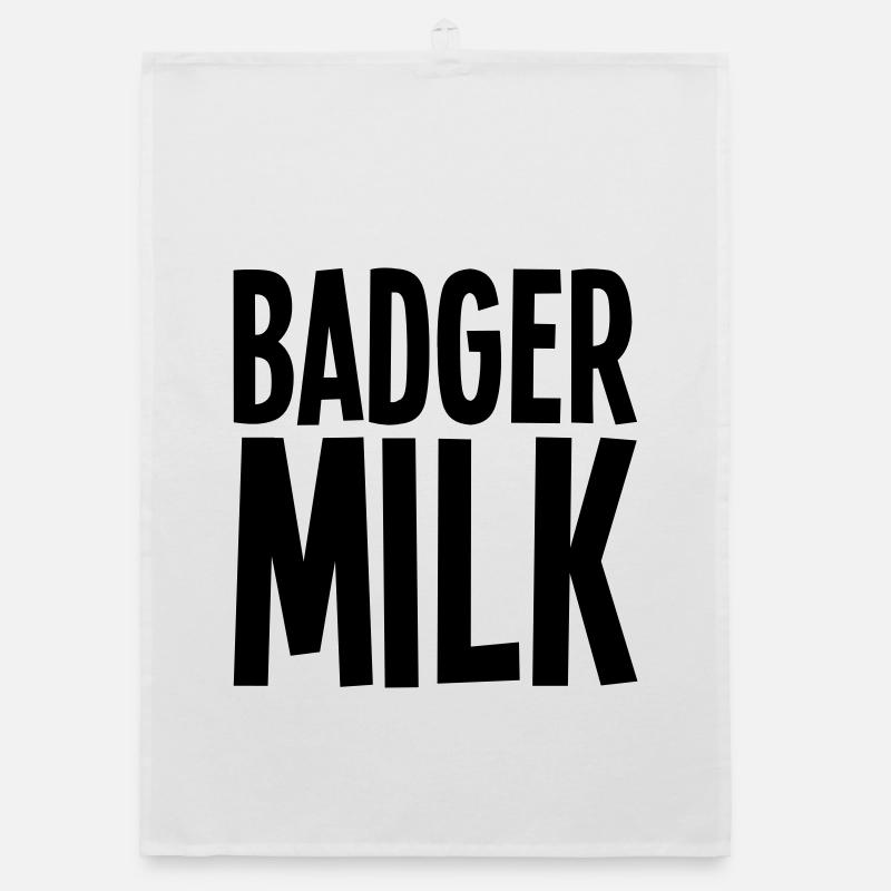 Badger milk only Organic dish towel