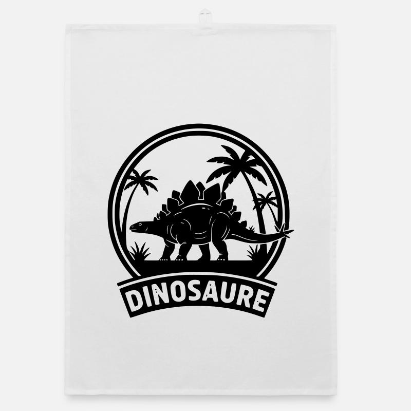 Dinosaur 3 Organic dish towel