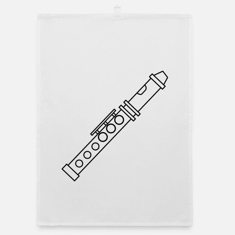 Flöte Organic Geschirrtuch