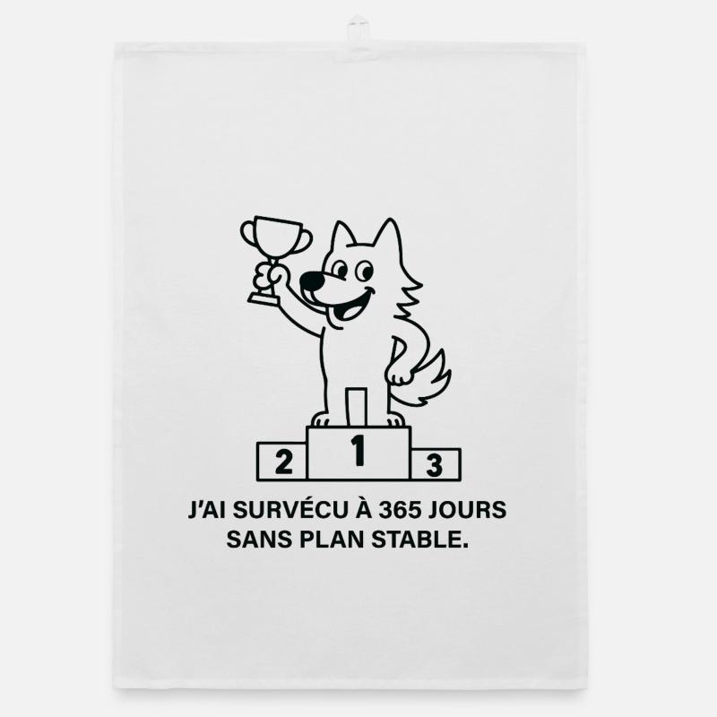 Loup vainqueur sans plan stable Torchon bio