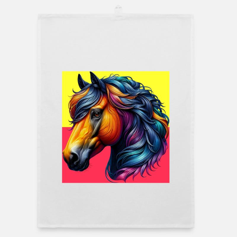 Pferd Organic Geschirrtuch