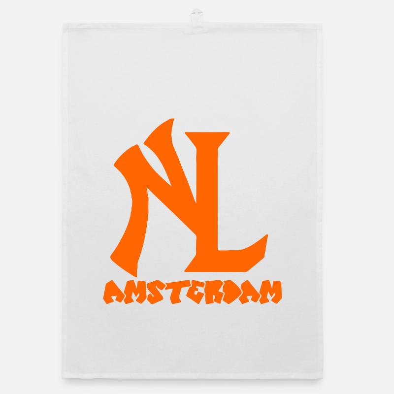 NL (AMSTERDAM) Organic Geschirrtuch