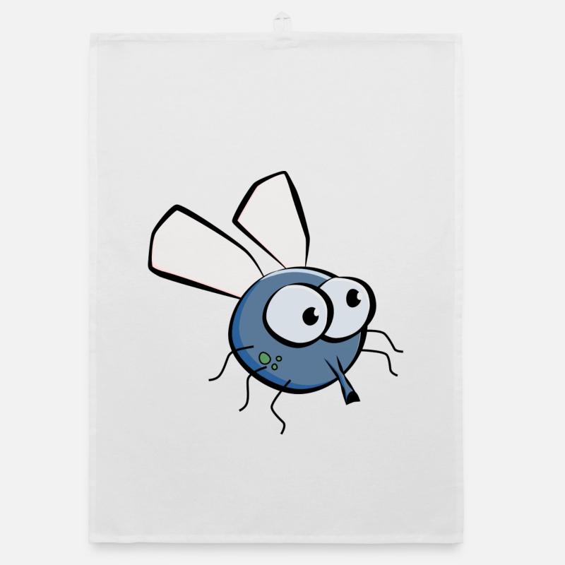 Die Fliege Organic Geschirrtuch