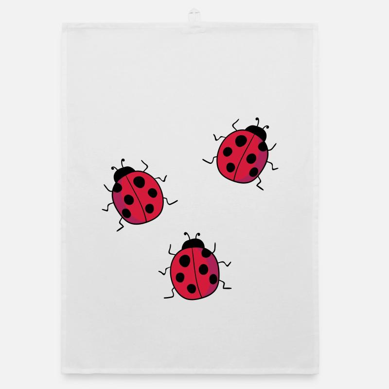 ladybug Organic dish towel