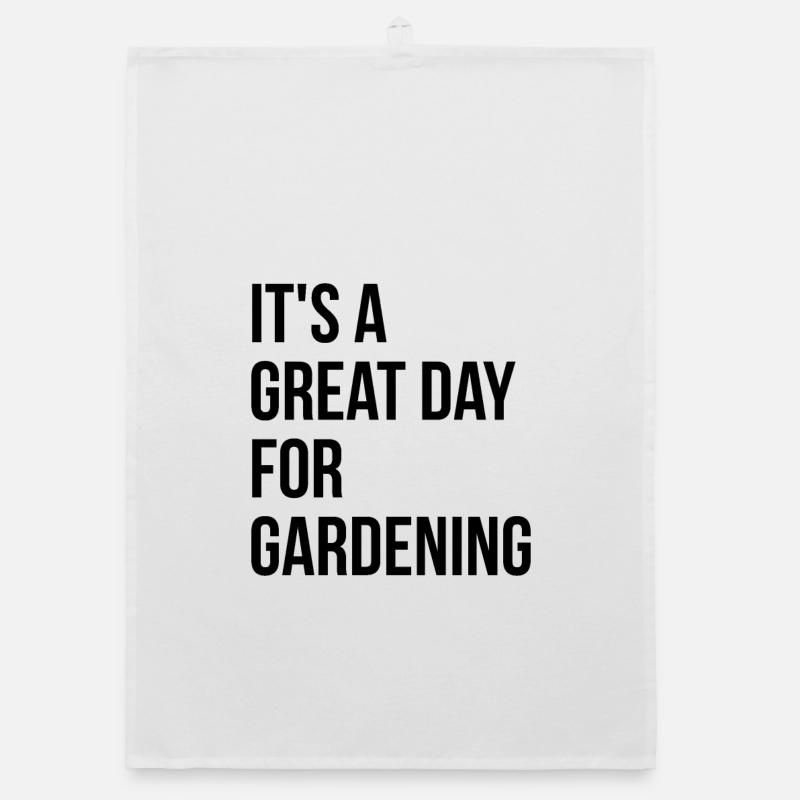 Gartenarbeit Organic Geschirrtuch