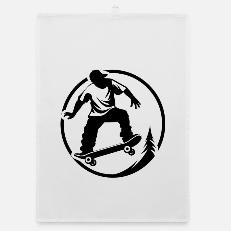 Skater Graphics Organic dish towel