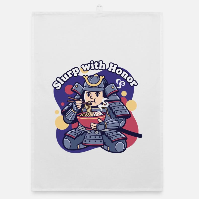 Slurping with Honor Armor Organic dish towel