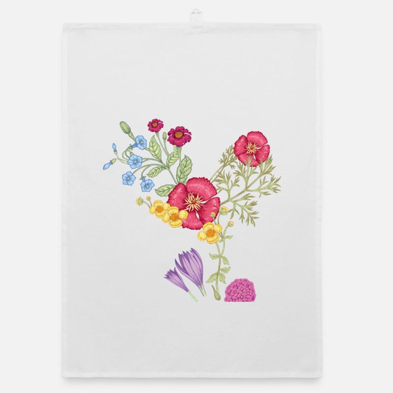 Spring Organic dish towel