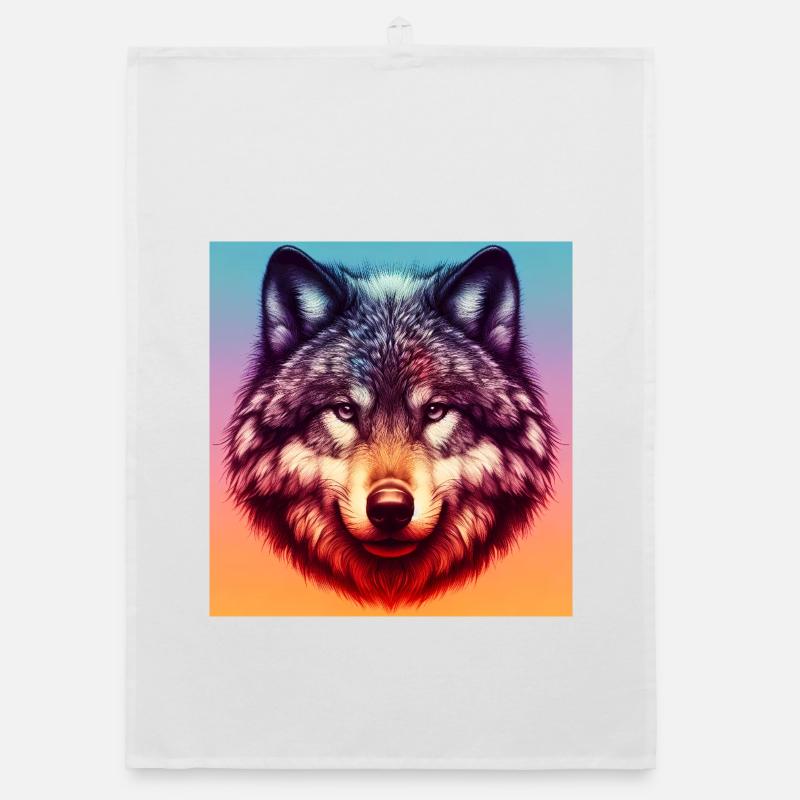 Wolf Organic dish towel