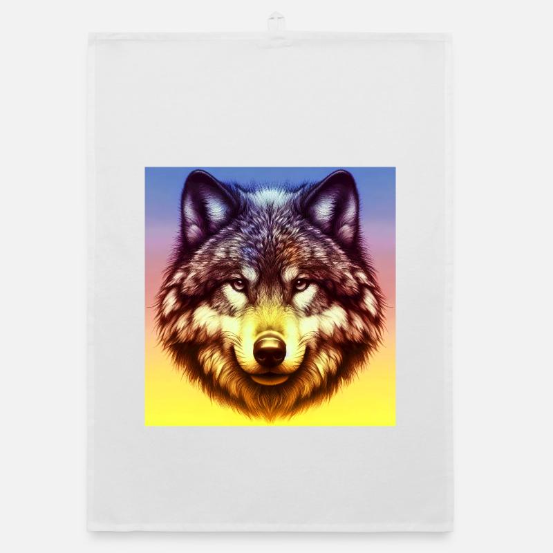 Wolf Organic dish towel