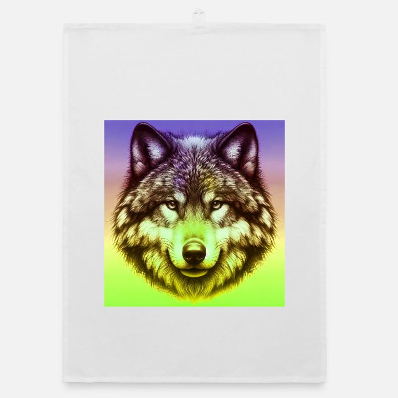 Wolf Organic Geschirrtuch