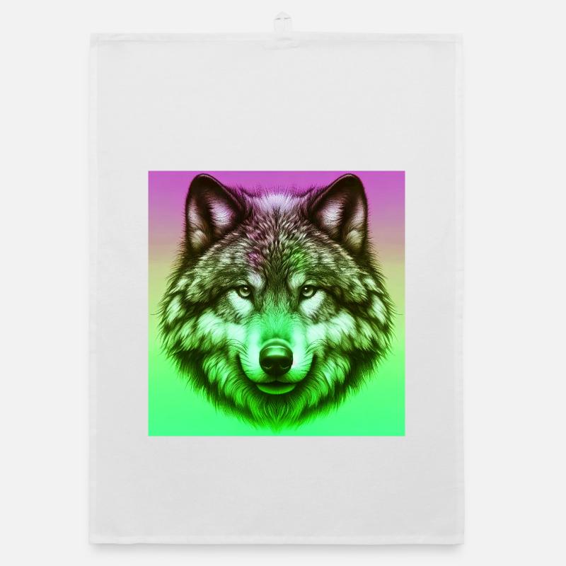 Wolf Organic Geschirrtuch