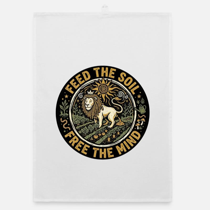 Feed The Reggae Soil Organic dish towel