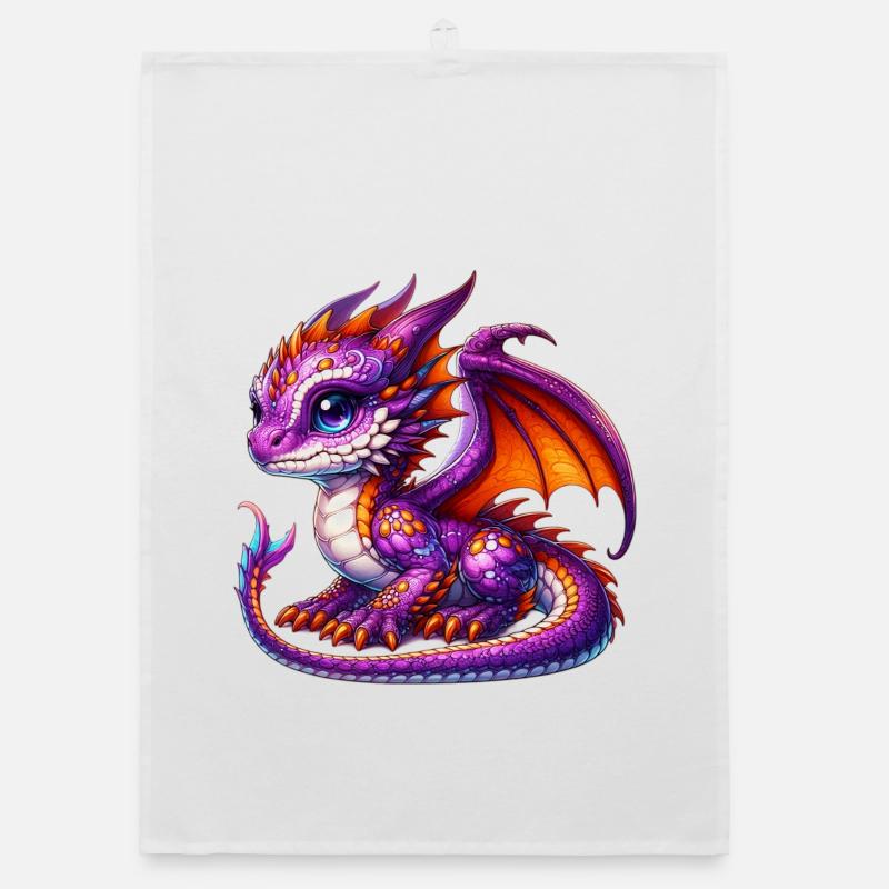 Drache Organic Geschirrtuch