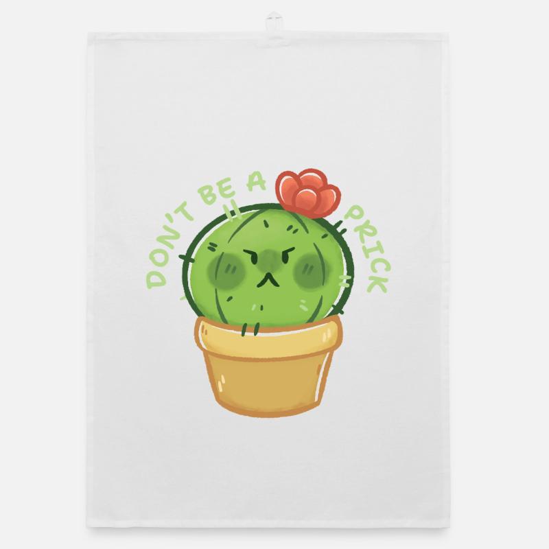 Cactus with Character – Don't Be a Prick Organic dish towel