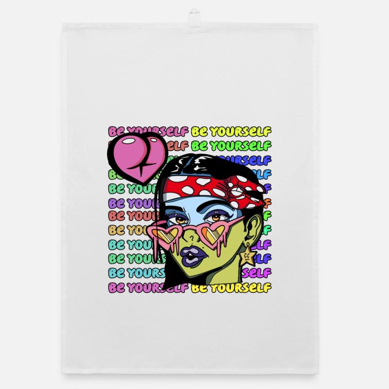 Be yourself Organic dish towel