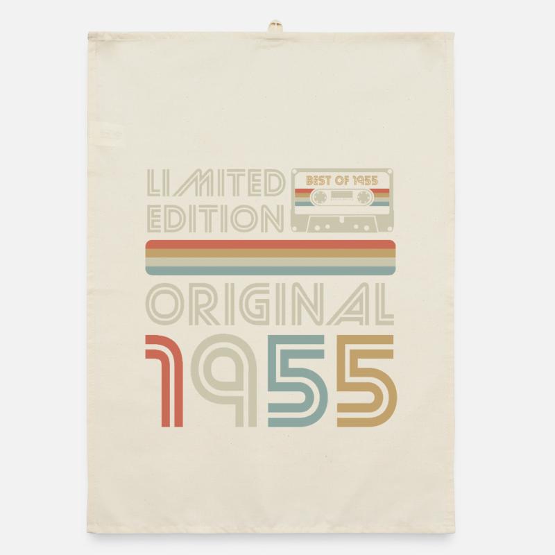 Cassette rétro originale limitée de 1955 Torchon bio